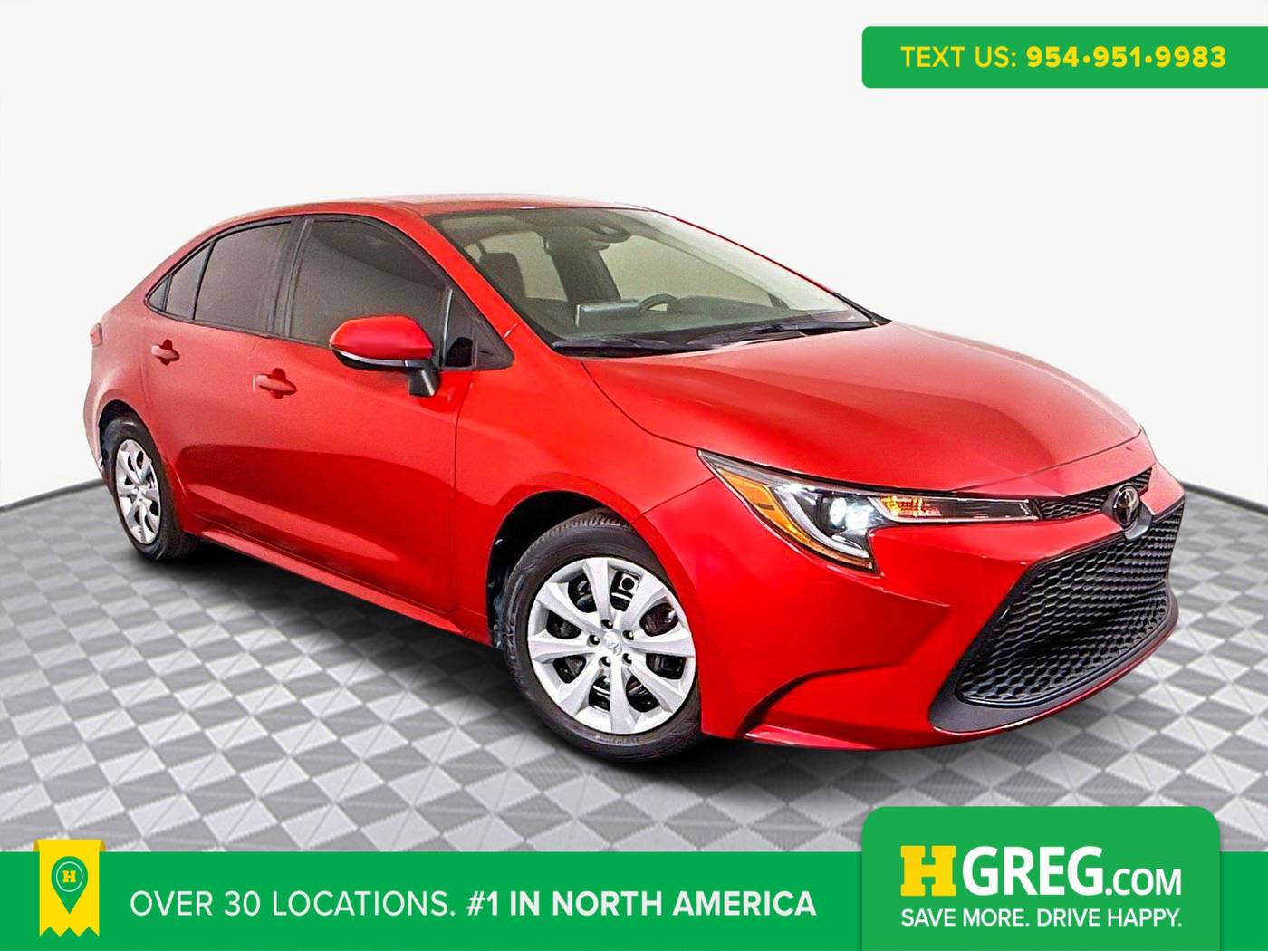 2021 Toyota Corolla LE — Sedan — 76,796 mi — Brandon, FL
