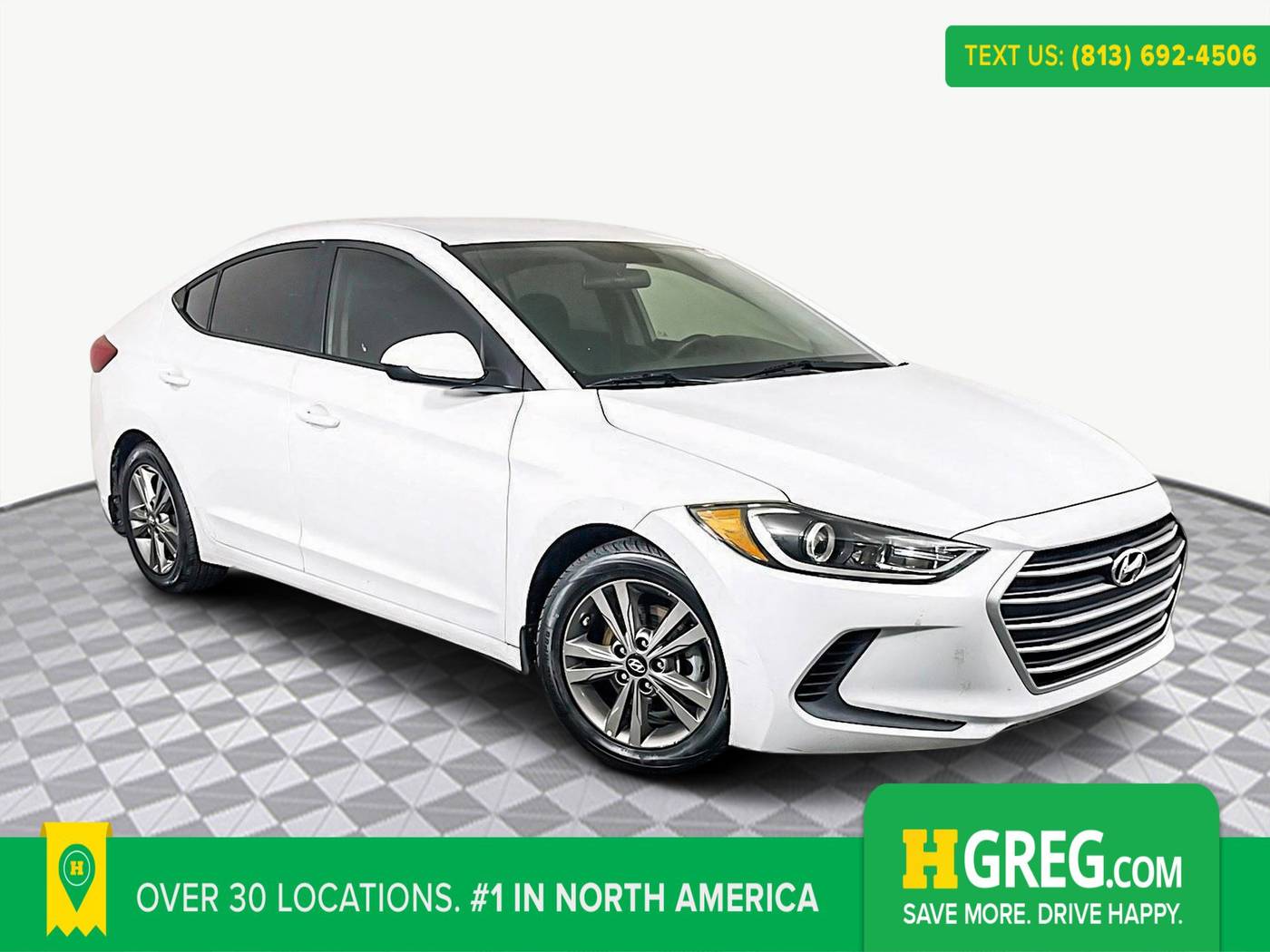 2018 Hyundai Elantra SEL — Sedan — 63,259 mi — Brandon, FL
