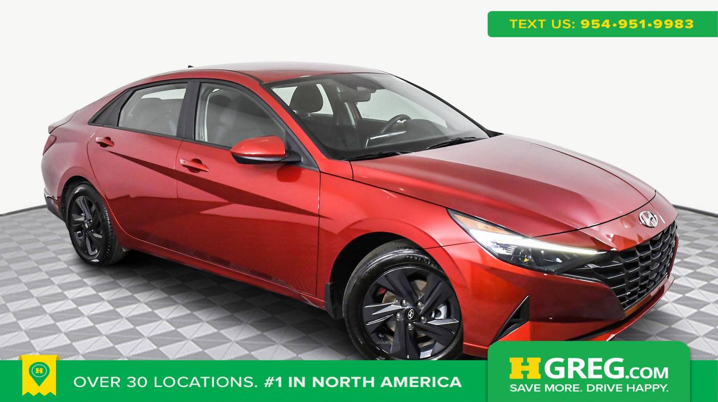 2023 Hyundai Elantra Hybrid Blue — Sedan — 40,638 mi — Brandon, FL