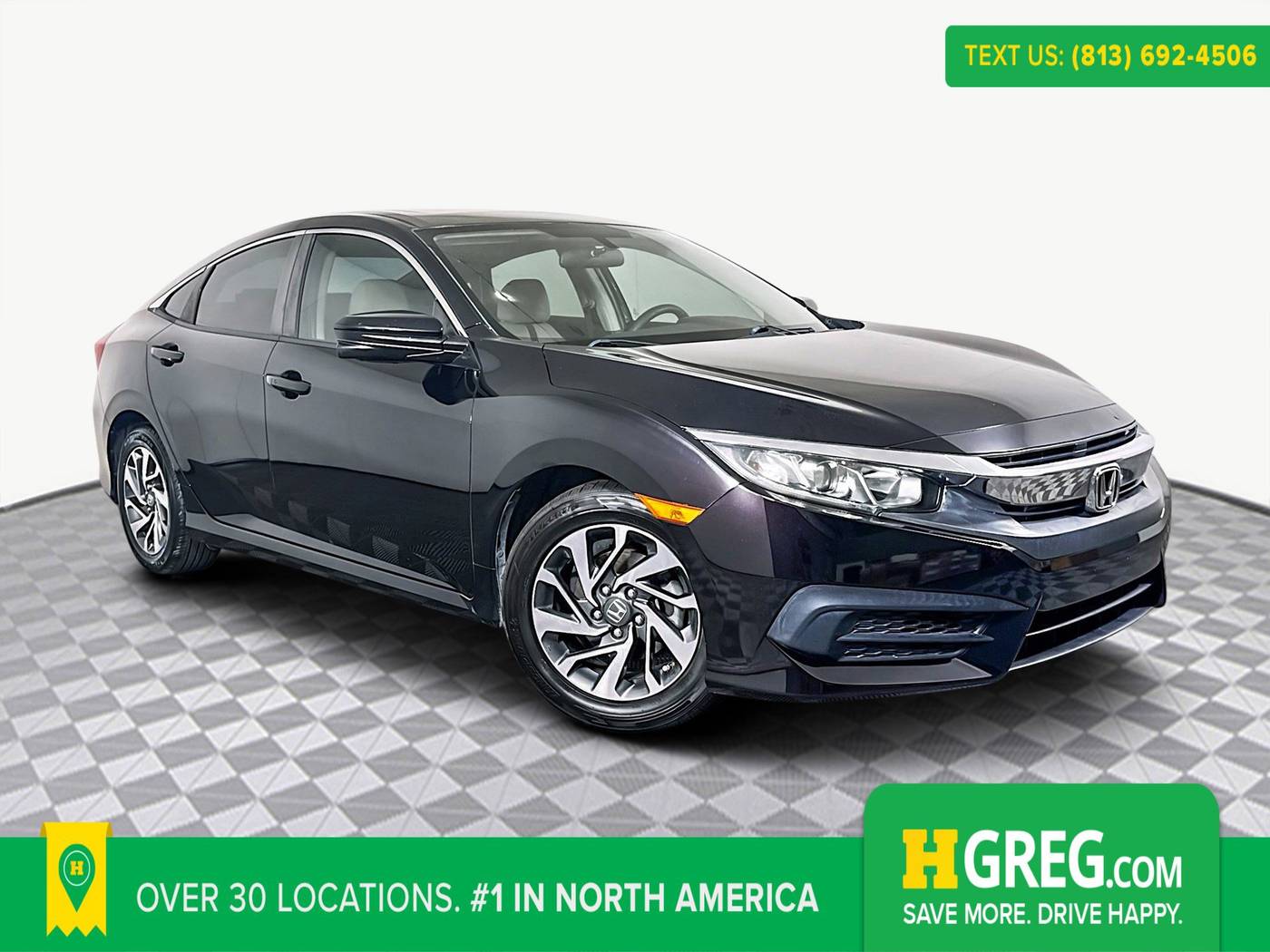 2018 Honda Civic EX — Sedan — 64,936 mi — Brandon, FL