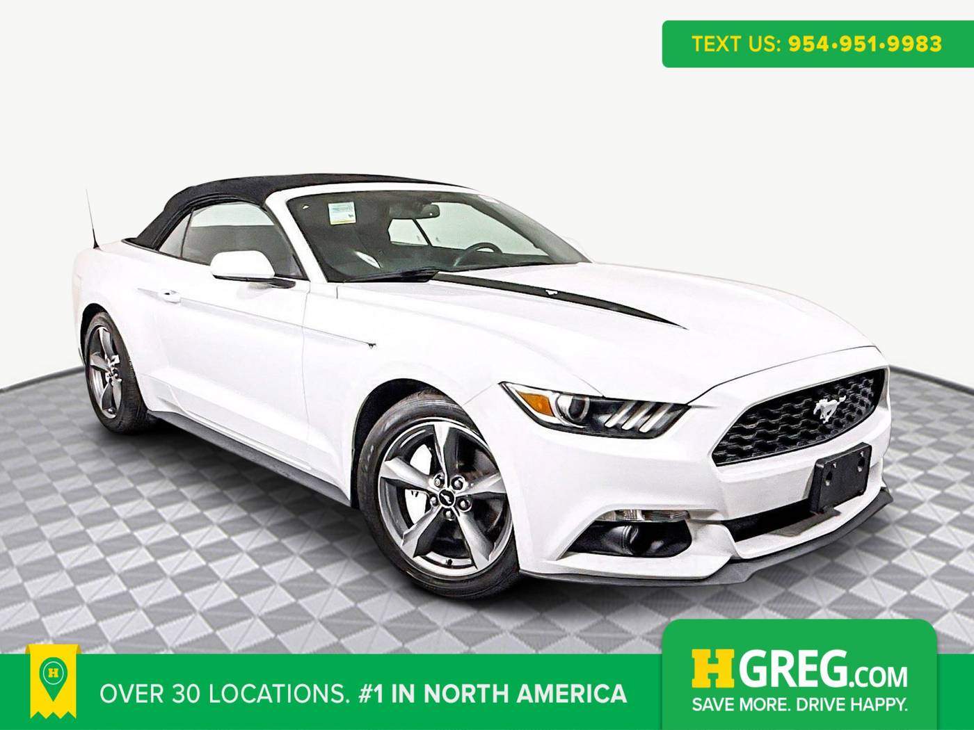 2017 Ford Mustang V6 — Convertible — 36,003 mi — Brandon, FL