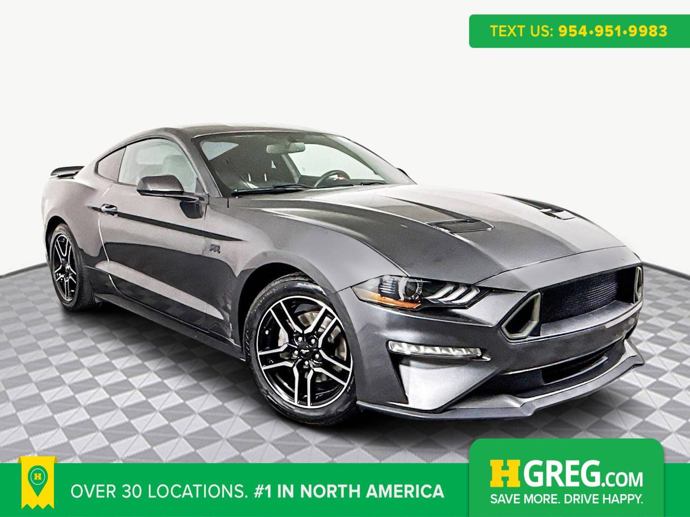 2019 Ford Mustang EcoBoost — Coupe — 67,502 mi — Brandon, FL