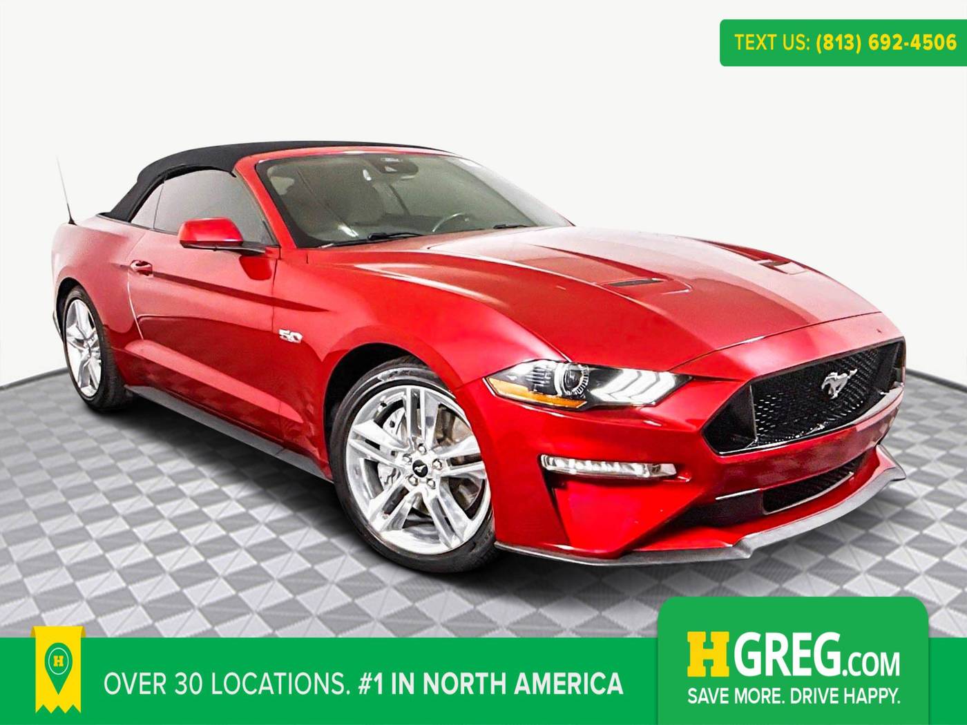 2021 Ford Mustang GT Premium — Convertible — 52,336 mi — Brandon, FL