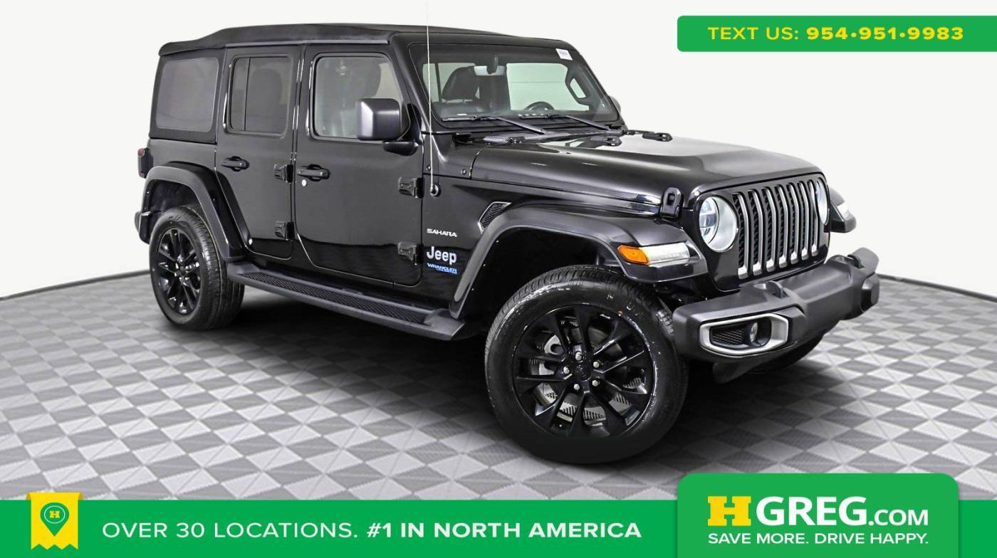 2021 Jeep Wrangler Sahara 4xe — SUV — 34,984 mi — Brandon, FL