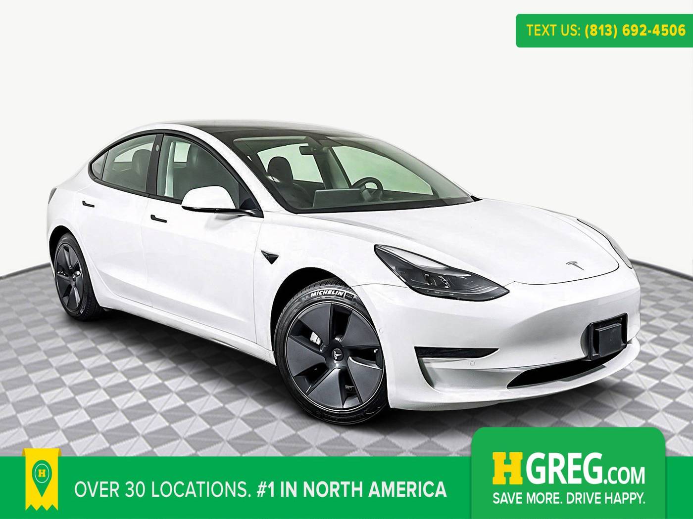 2021 Tesla Model 3 Standard Range Plus — Sedan — 70,638 mi — Brandon, FL