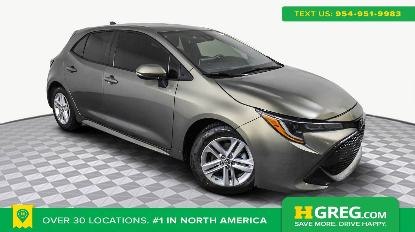 2019 Toyota Corolla Hatchback SE — Hatchback — 66,572 mi — Brandon, FL