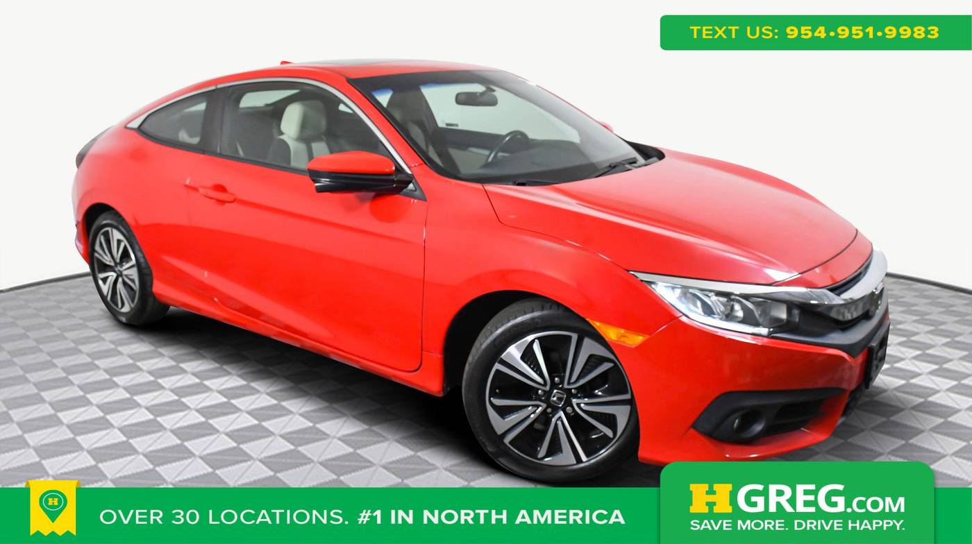 2018 Honda Civic EX-T — Coupe — 59,219 mi — Brandon, FL