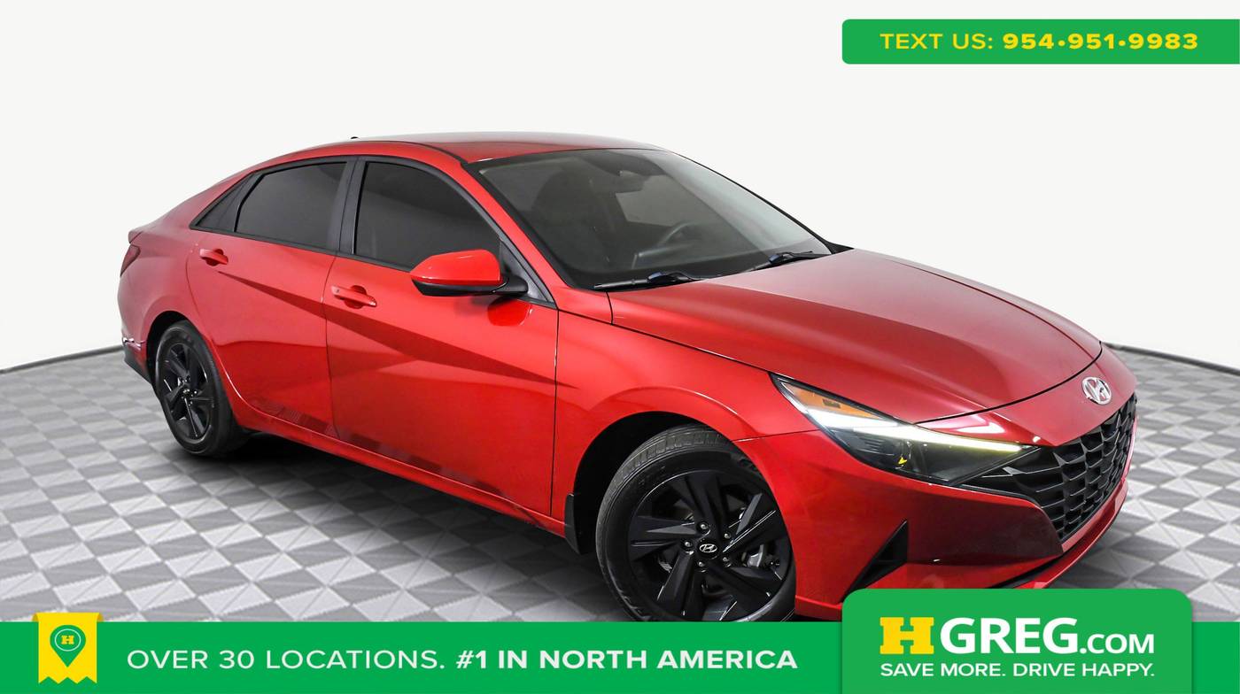 2023 Hyundai Elantra Hybrid Blue — Sedan — 43,243 mi — Brandon, FL