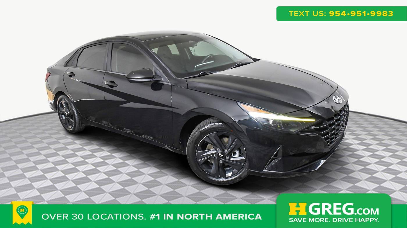 2023 Hyundai Elantra Hybrid Blue — Sedan — 74,574 mi — Brandon, FL