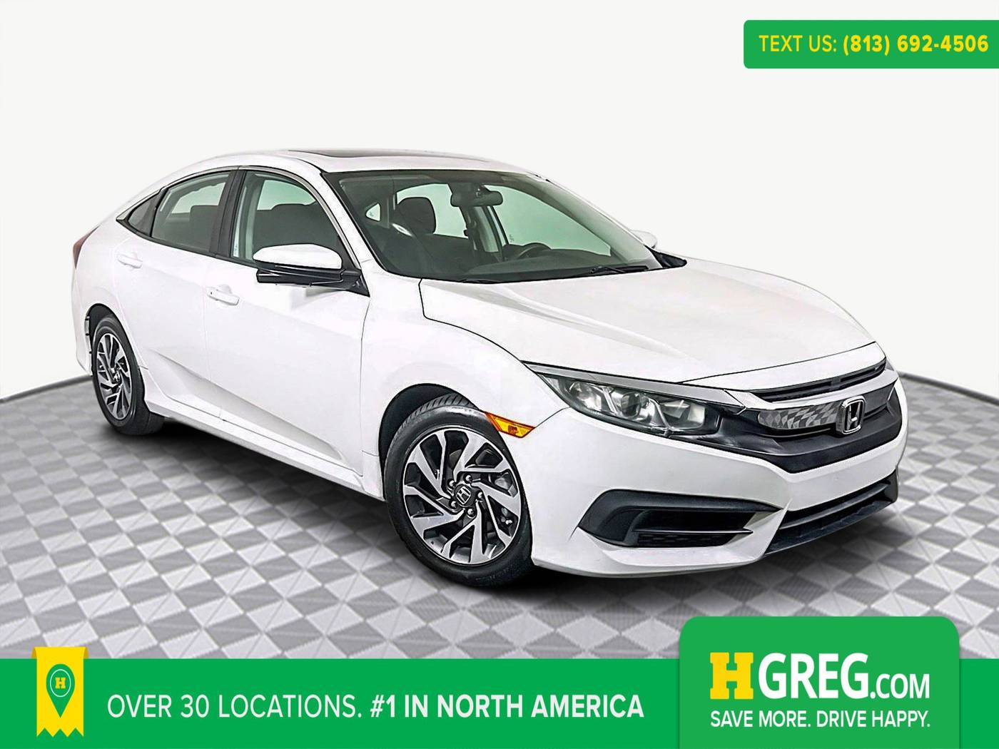 2018 Honda Civic EX — Sedan — 84,235 mi — Brandon, FL
