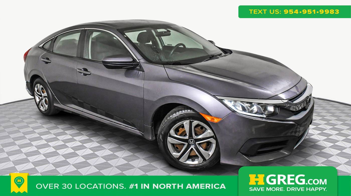2018 Honda Civic LX — Sedan — 52,536 mi — Brandon, FL