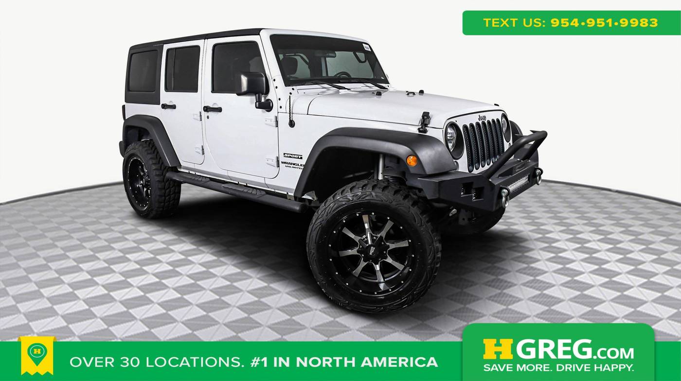 2016 Jeep Wrangler Sport — SUV — 70,112 mi — Brandon, FL