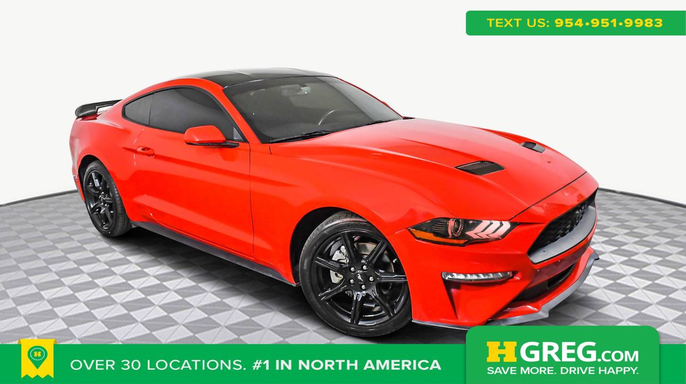 2019 Ford Mustang EcoBoost — Coupe — 63,409 mi — Brandon, FL