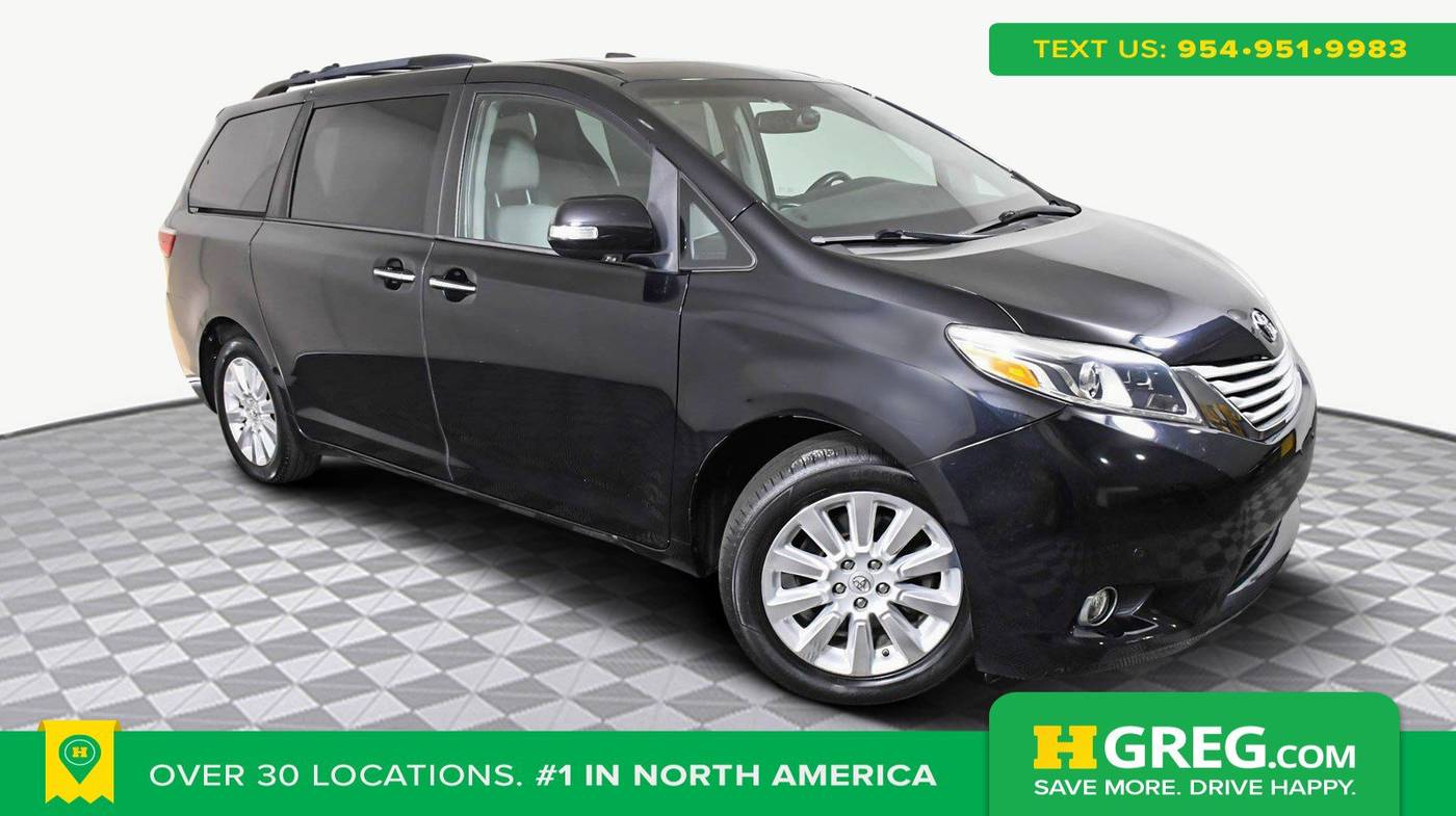 2016 Toyota Sienna Limited Premium — Minivan — 52,556 mi — Brandon, FL