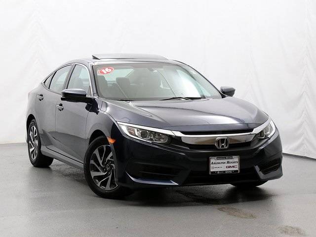 2016 Honda Civic EX — Sedan — 77,348 mi — Arlington Heights, IL