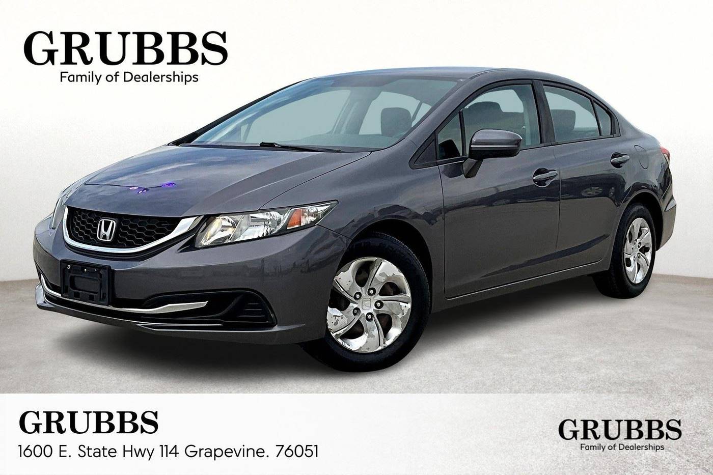 2015 Honda Civic LX — Sedan — 149,321 mi — Grapevine, TX