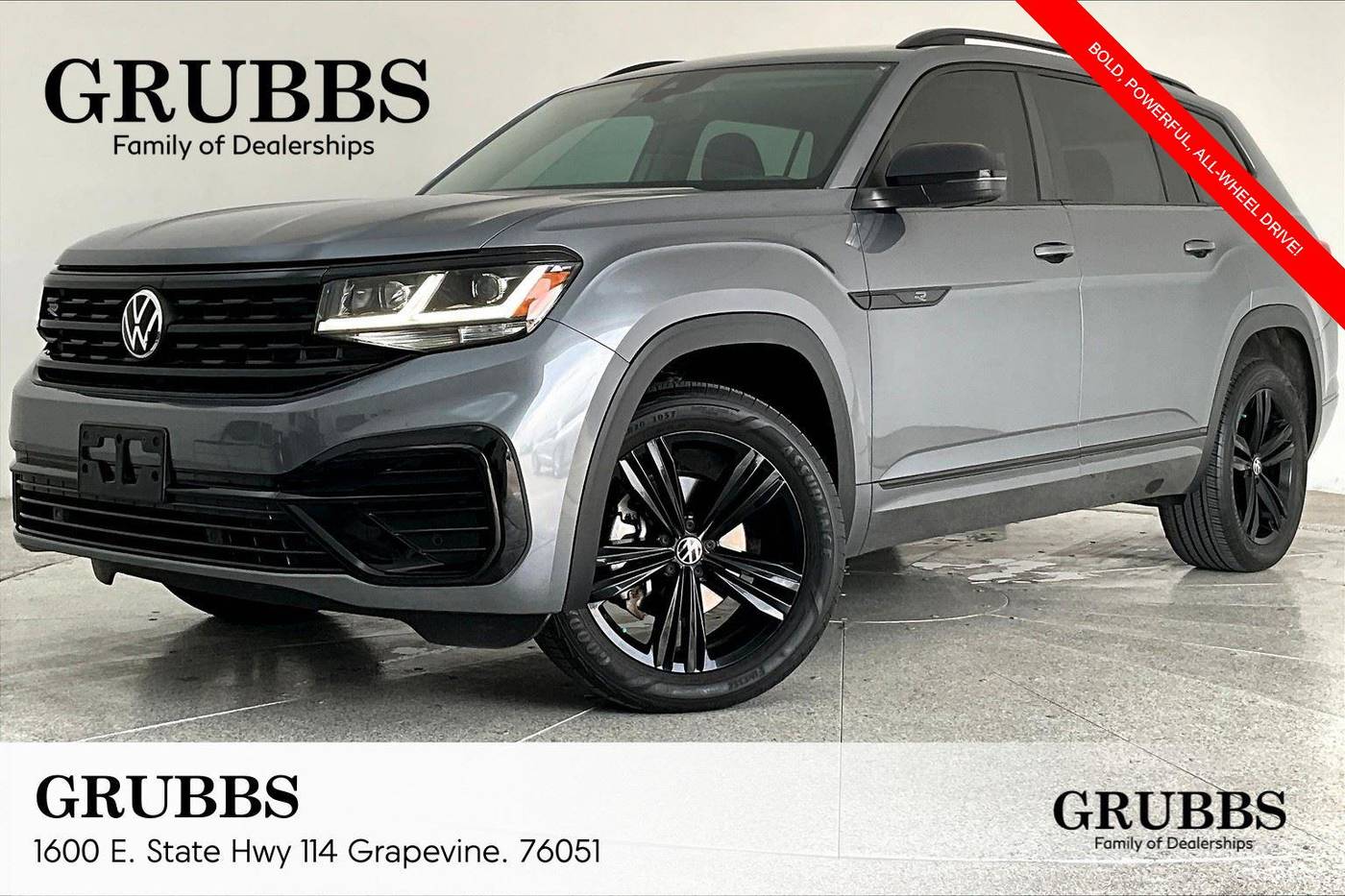 2023 Volkswagen Atlas SEL R-Line Black — SUV — 41,689 mi — Grapevine, TX