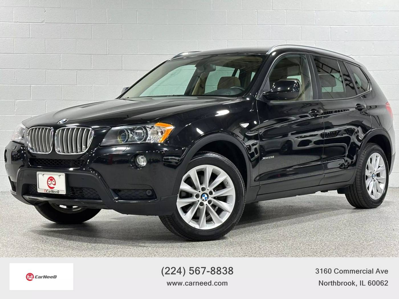 2014 BMW X3 28i — SUV — 77,808 mi — Northbrook, IL