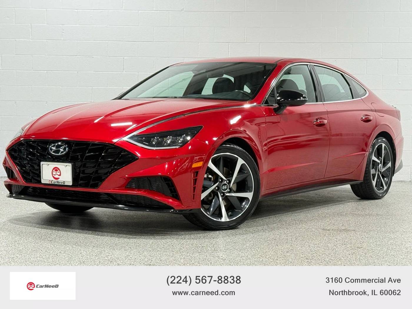 2021 Hyundai Sonata SEL Plus — Sedan — 63,677 mi — Northbrook, IL