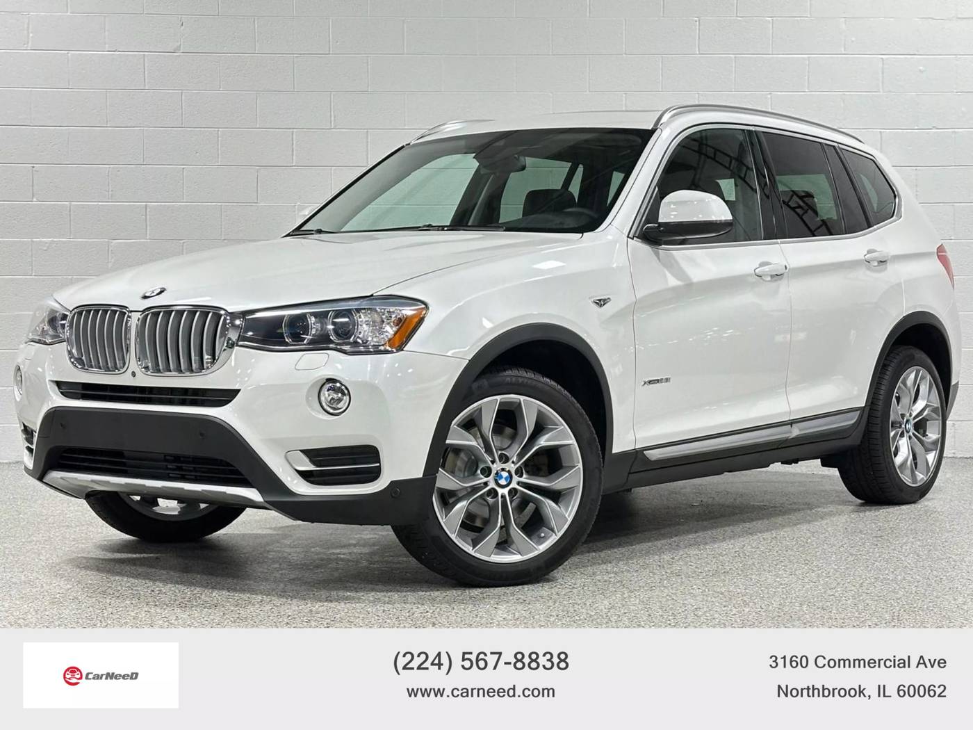 2017 BMW X3 28i — SUV — 59,583 mi — Northbrook, IL