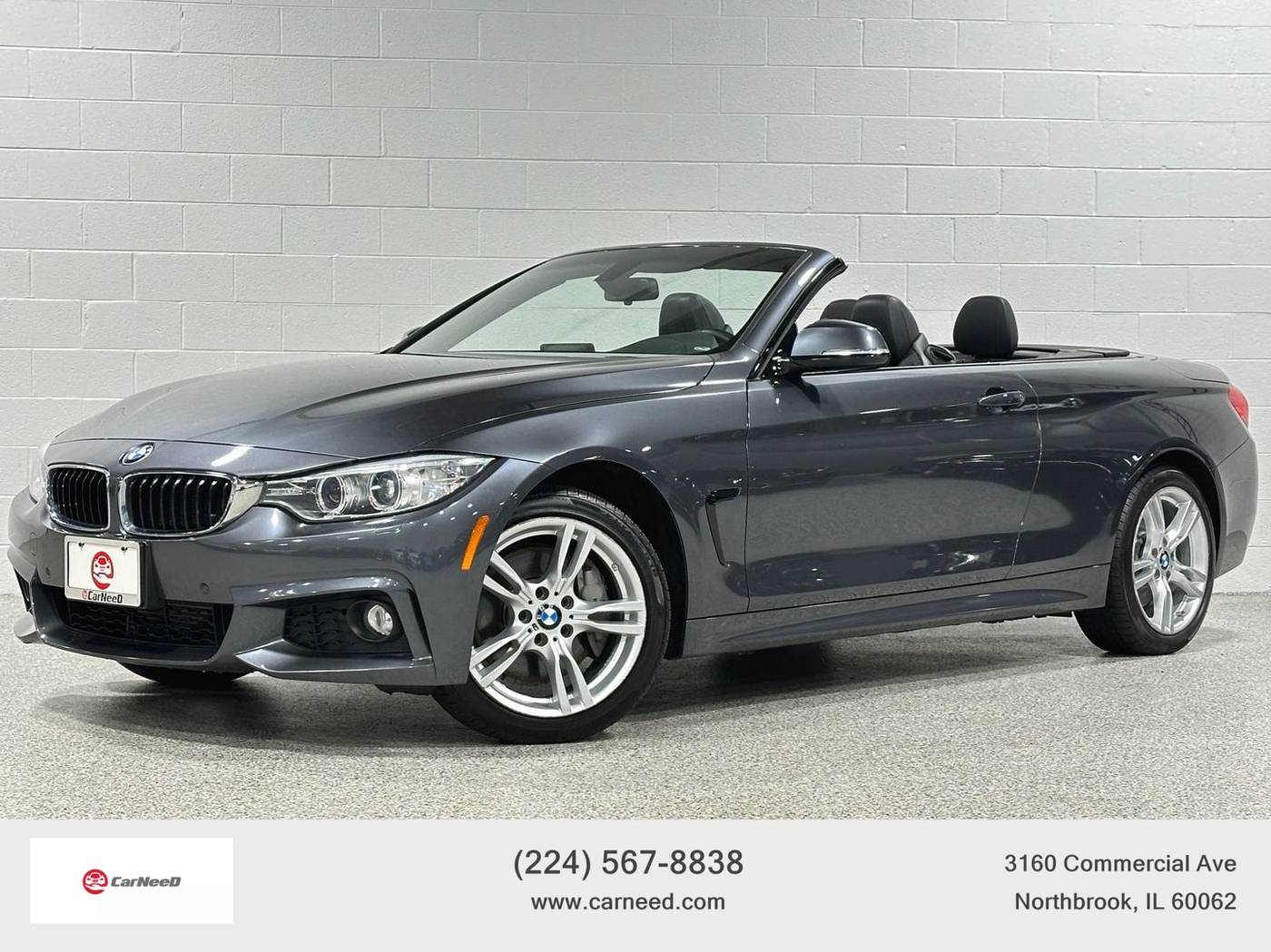 2015 BMW 4 Series 435i — Convertible — 81,387 mi — Northbrook, IL