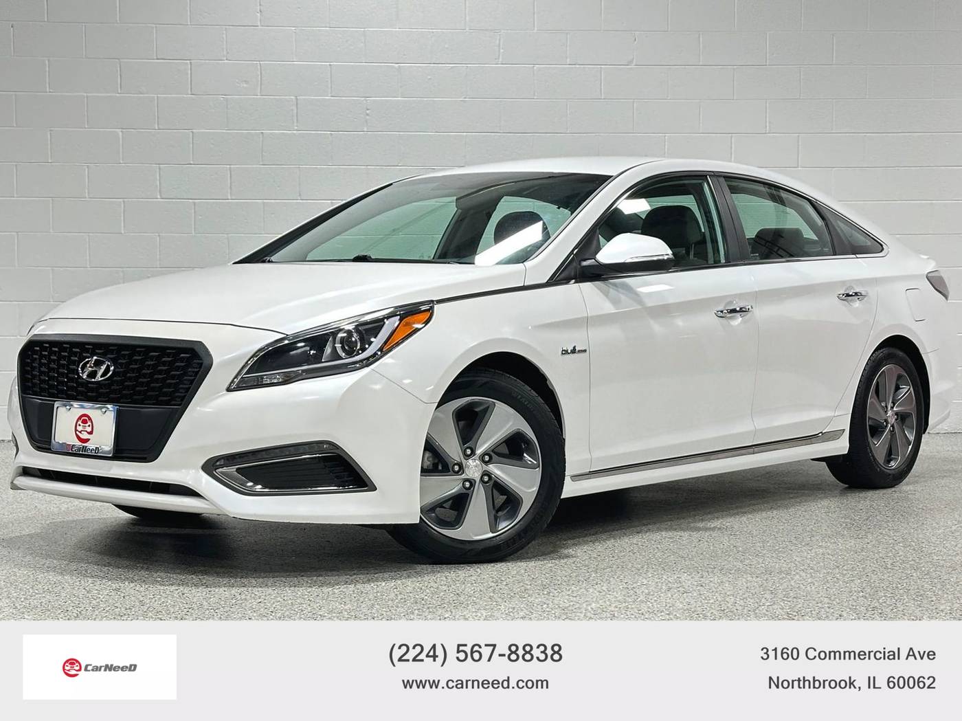 2016 Hyundai Sonata Hybrid Limited — Sedan — 80,628 mi — Northbrook, IL