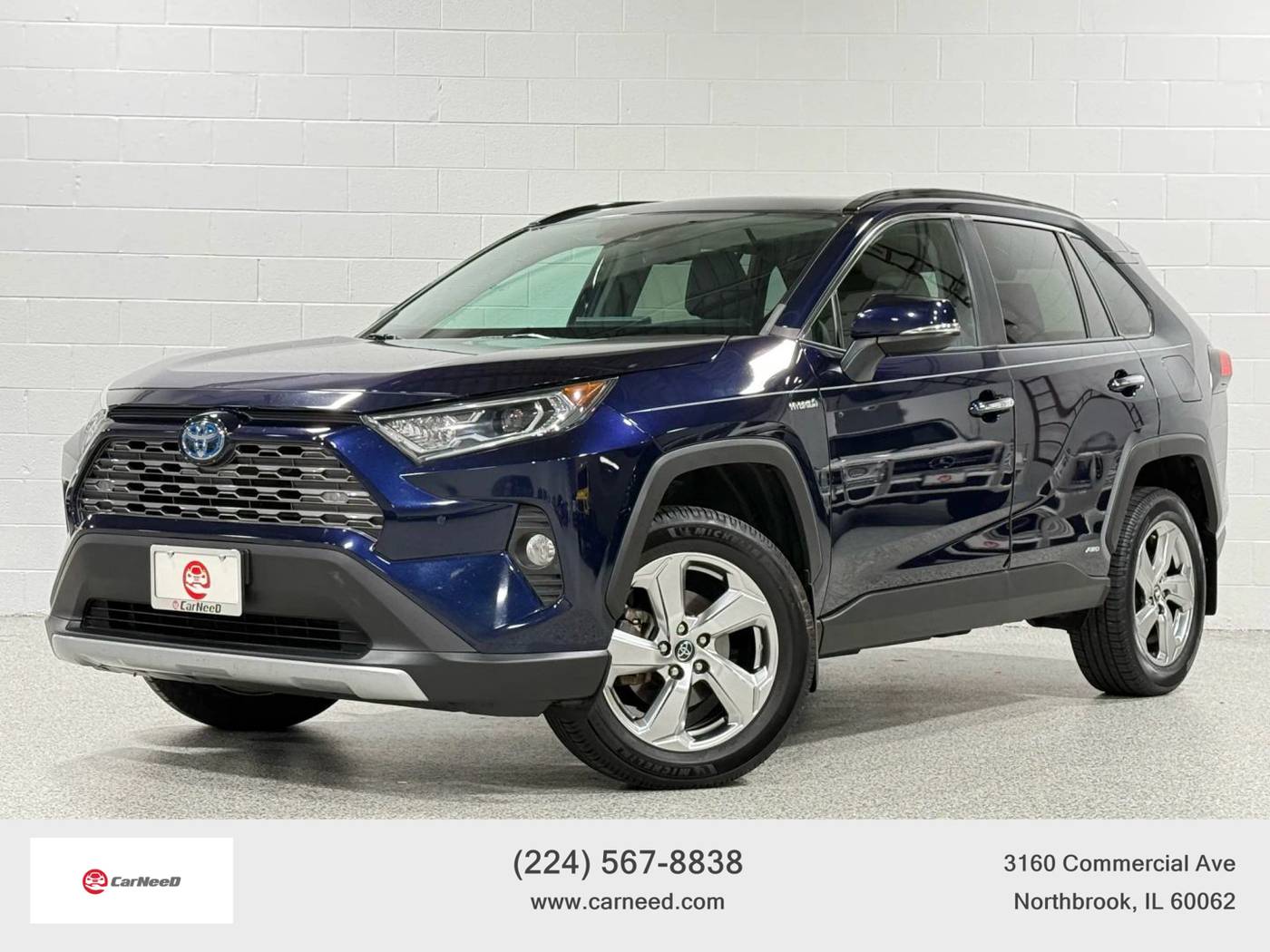 2020 Toyota RAV4 Hybrid Limited — SUV — 82,949 mi — Northbrook, IL