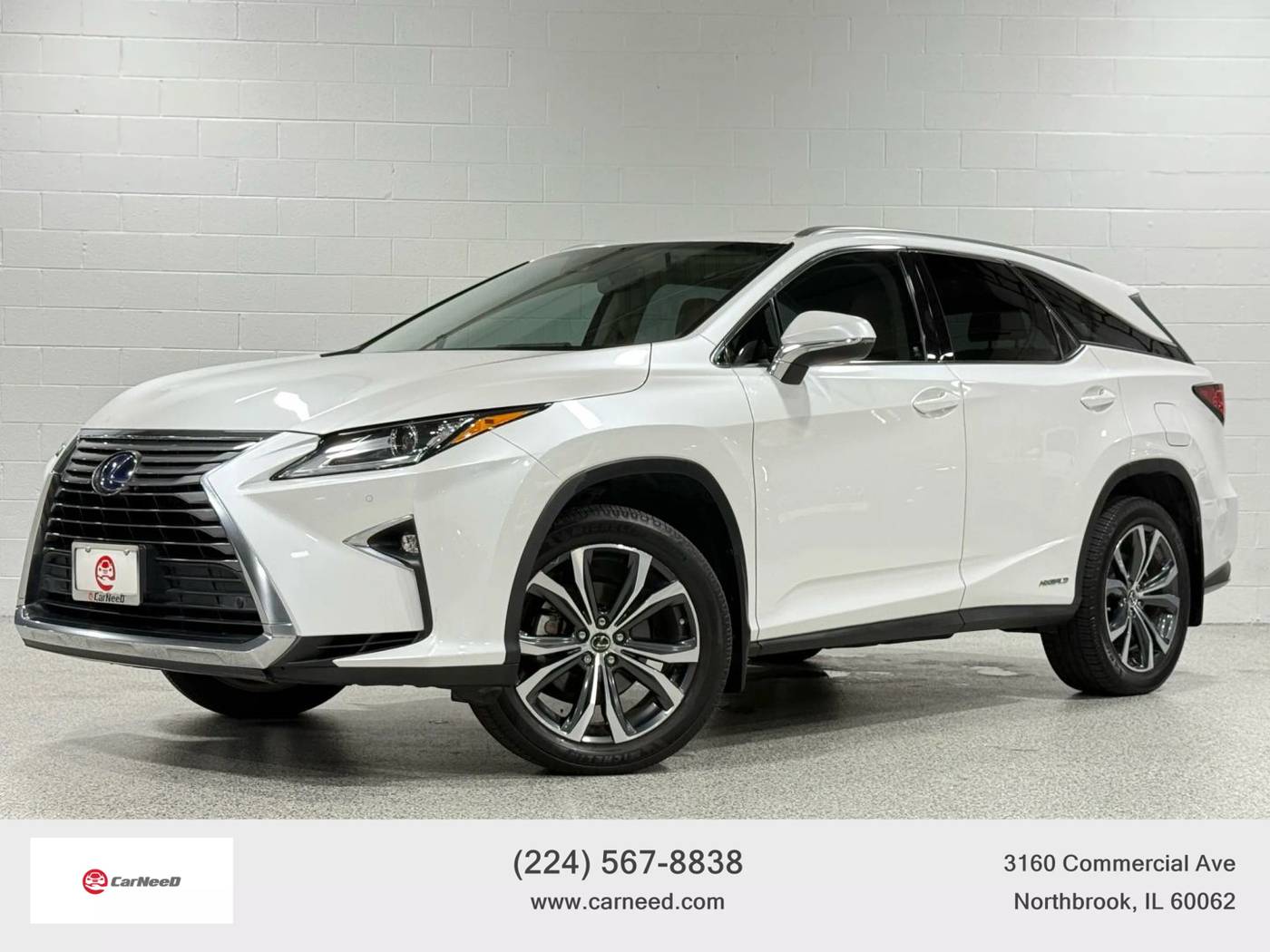 2018 Lexus RX RX 450hL Premium — SUV — 112,414 mi — Northbrook, IL