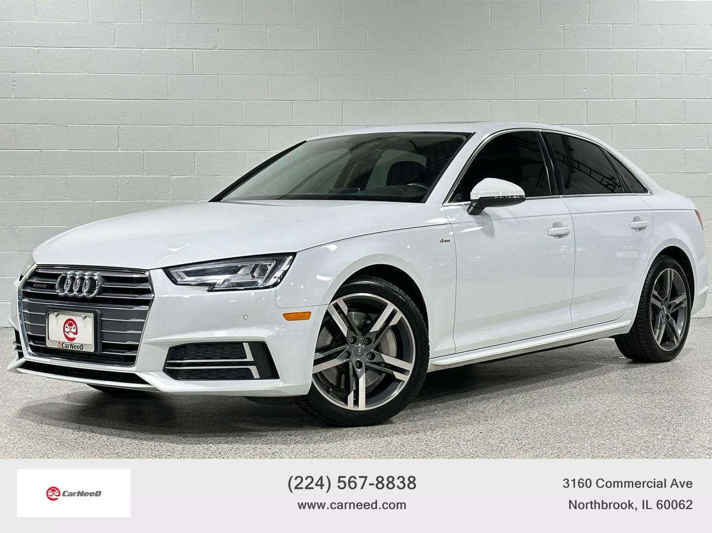 2018 Audi A4 Premium Plus — Sedan — 59,965 mi — Northbrook, IL