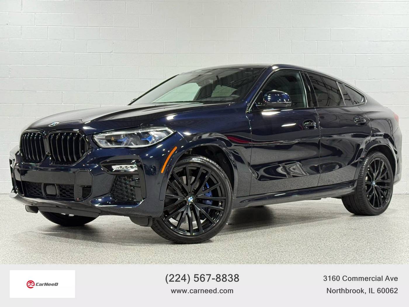 2021 BMW X6 M50i — SUV — 55,531 mi — Northbrook, IL