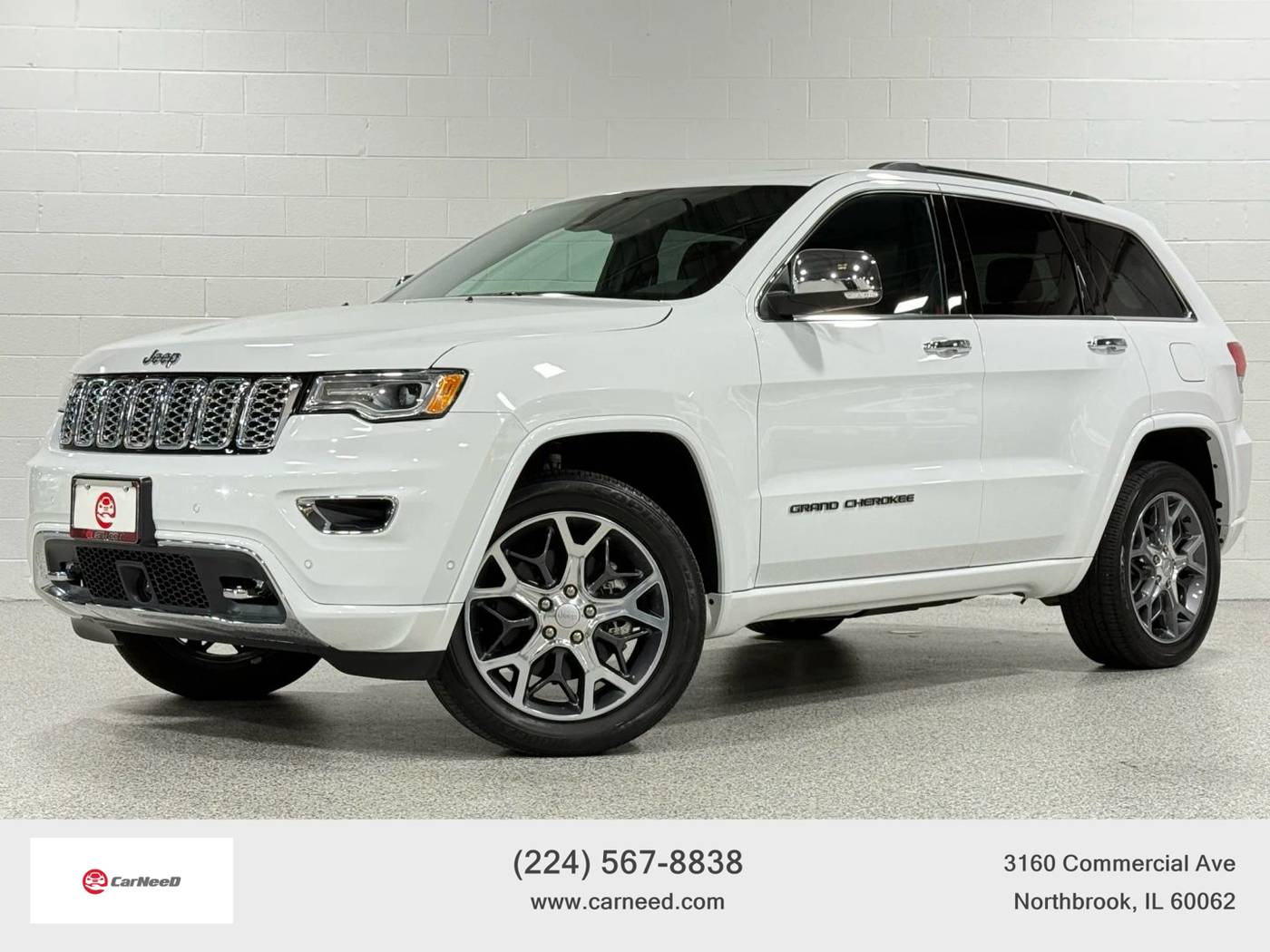 2019 Jeep Grand Cherokee Overland — SUV — 25,202 mi — Northbrook, IL