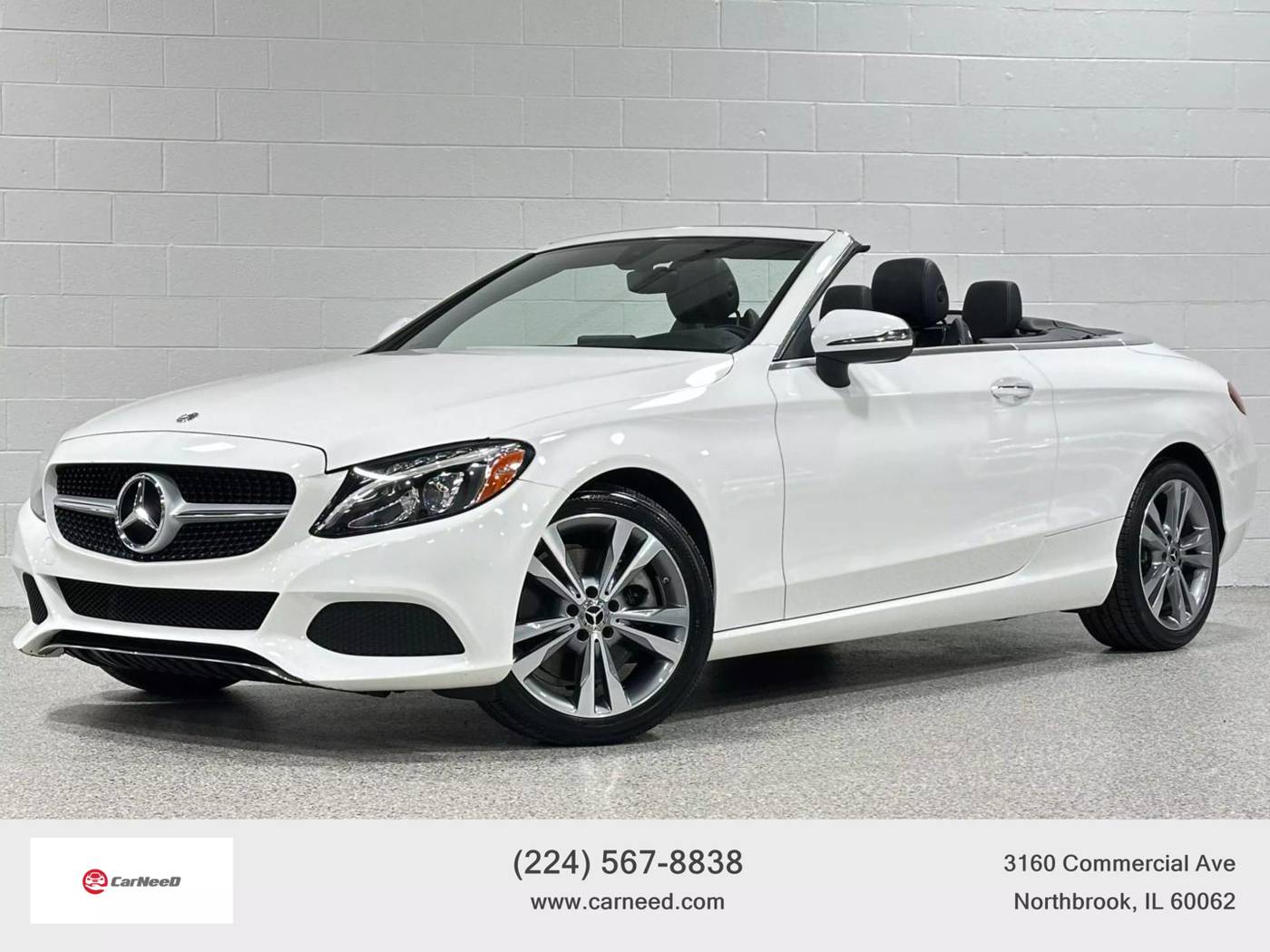 2018 Mercedes-Benz C-Class C 300 — Convertible — 64,337 mi — Northbrook, IL