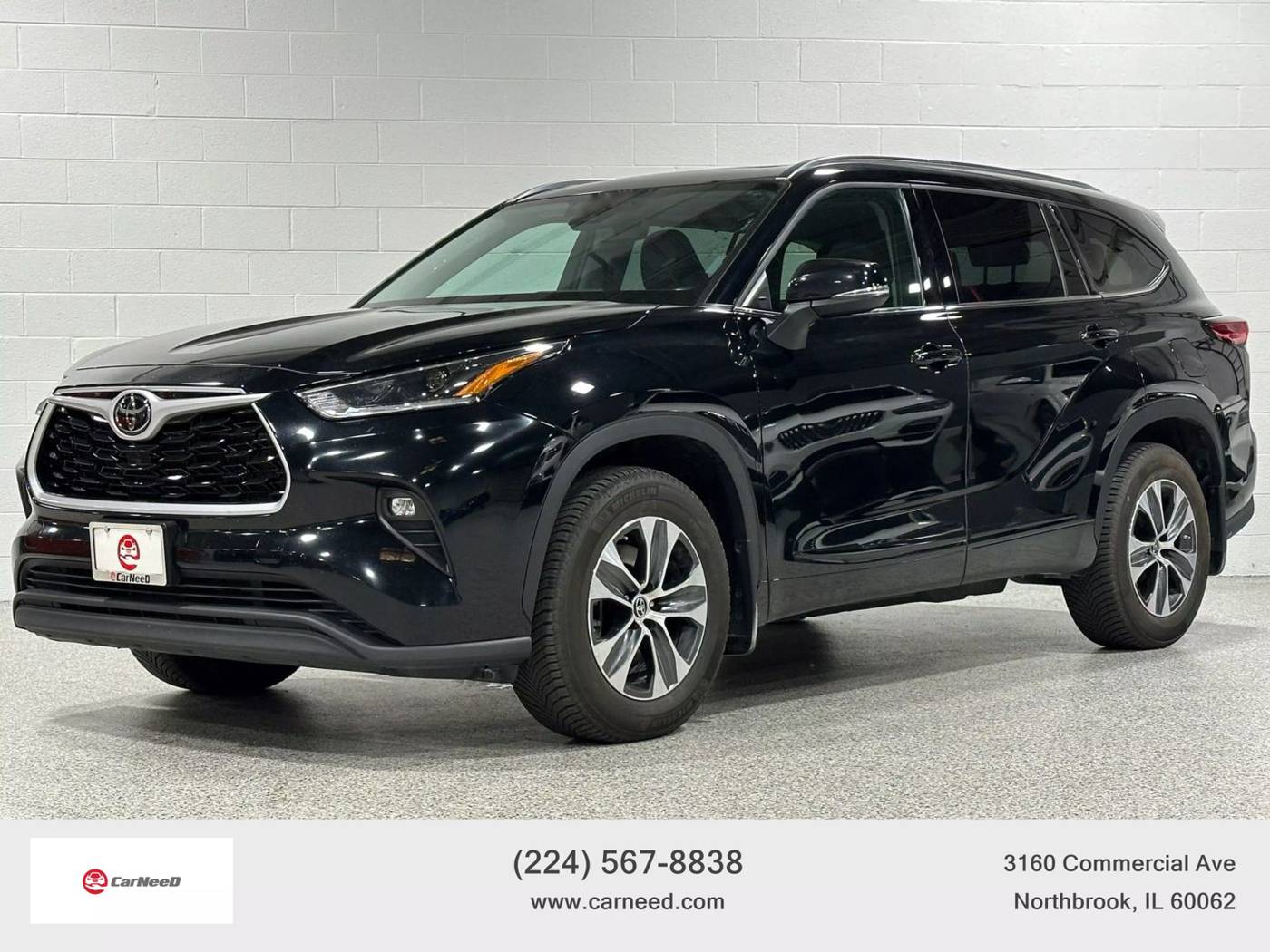 2021 Toyota Highlander XLE — SUV — 66,668 mi — Northbrook, IL