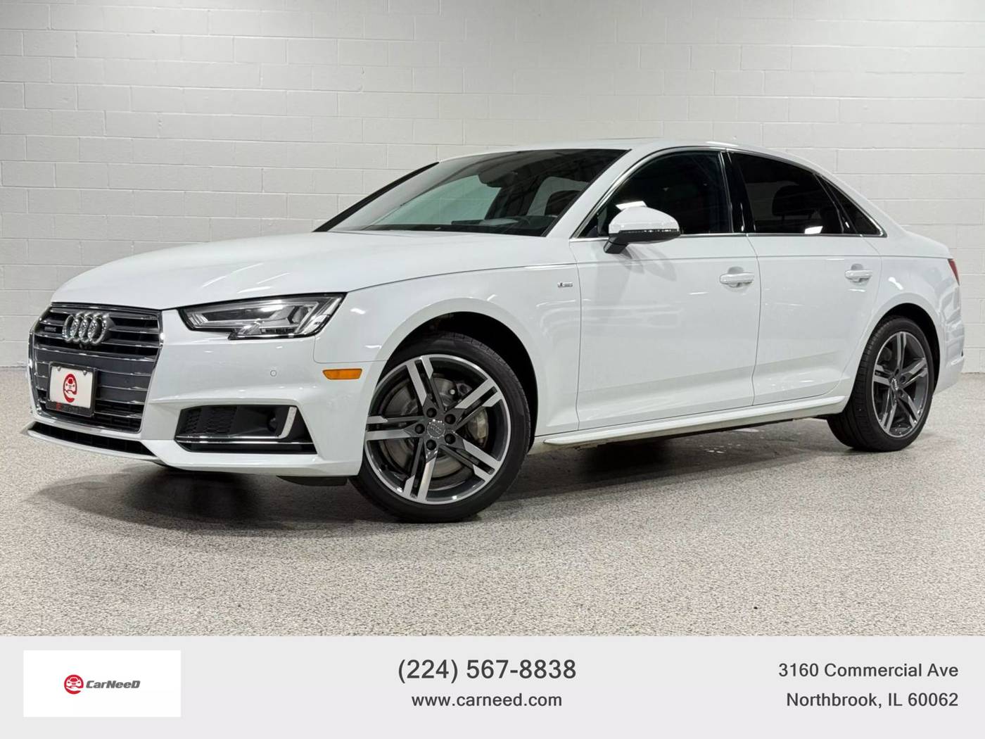 2017 Audi A4 Prestige — Sedan — 75,338 mi — Northbrook, IL