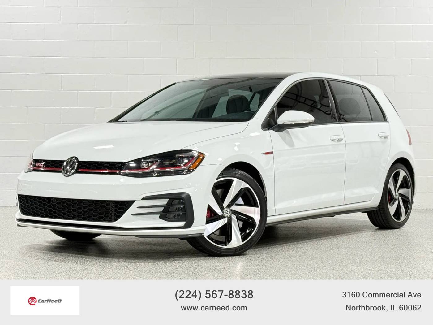 2019 Volkswagen Golf GTI SE — Hatchback — 37,602 mi — Northbrook, IL