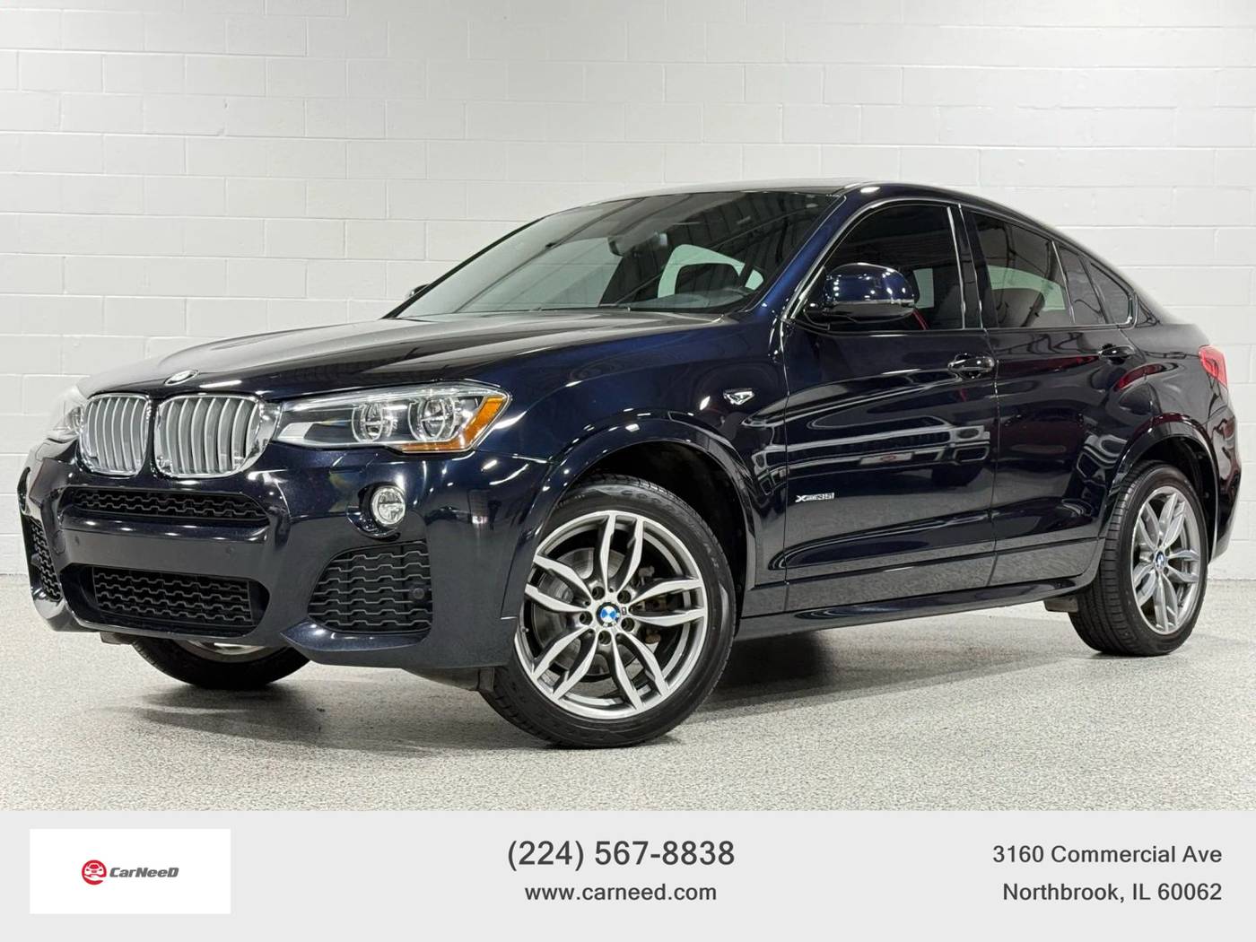 2016 BMW X4 35i — SUV — 106,335 mi — Northbrook, IL