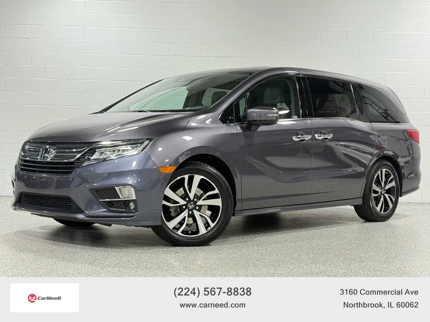 2019 Honda Odyssey Elite — Minivan — 47,747 mi — Northbrook, IL