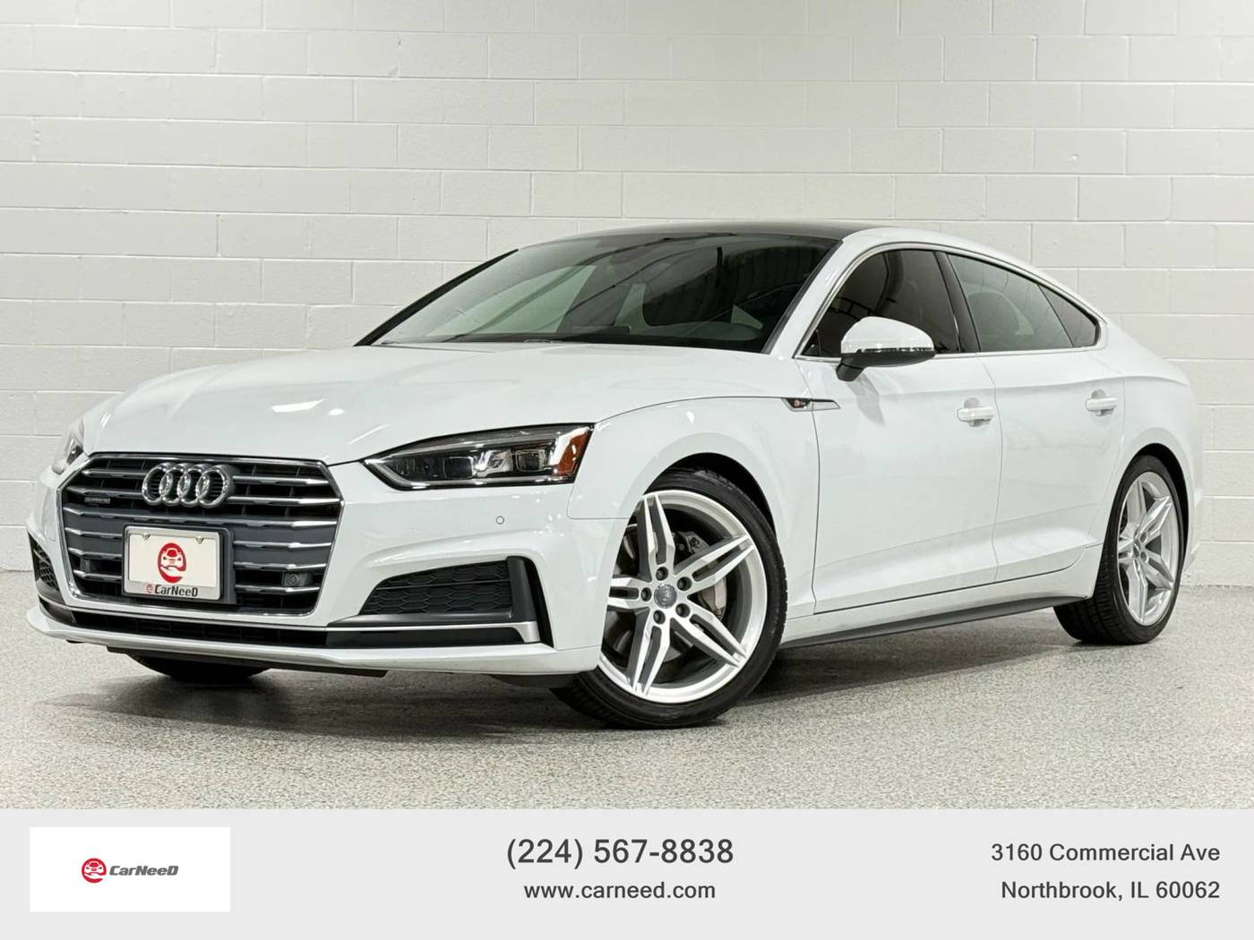 2018 Audi A5 Premium Plus — Hatchback — 64,740 mi — Northbrook, IL
