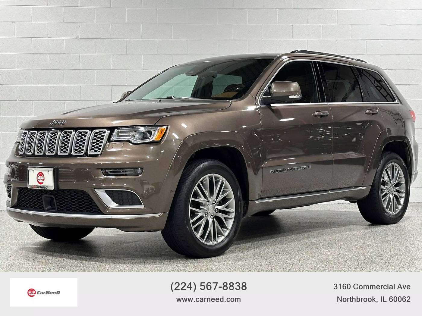 2017 Jeep Grand Cherokee Summit — SUV — 107,521 mi — Northbrook, IL