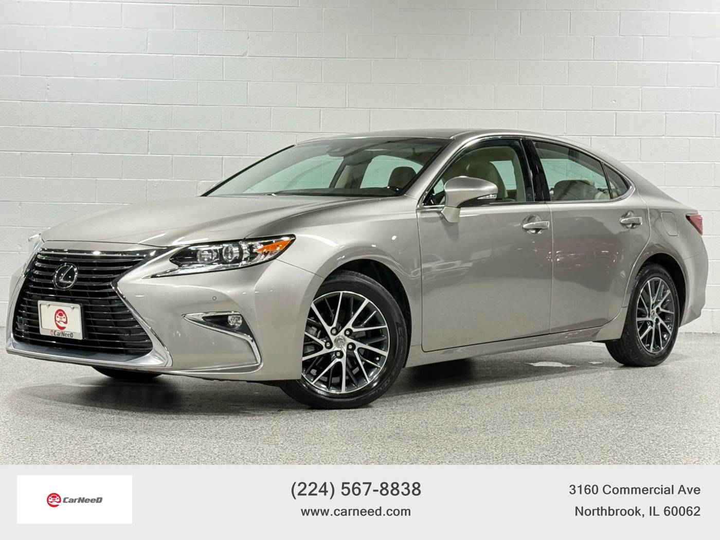 2017 Lexus ES ES 350 — Sedan — 44,395 mi — Northbrook, IL