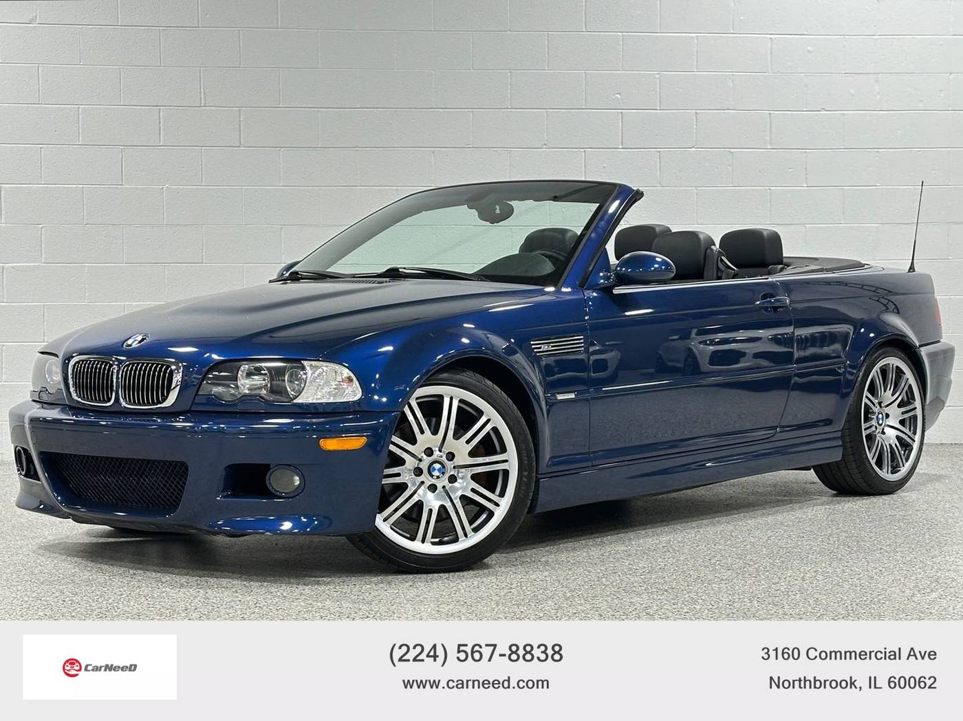 2003 BMW M3 Standard — Convertible — 74,960 mi — Northbrook, IL