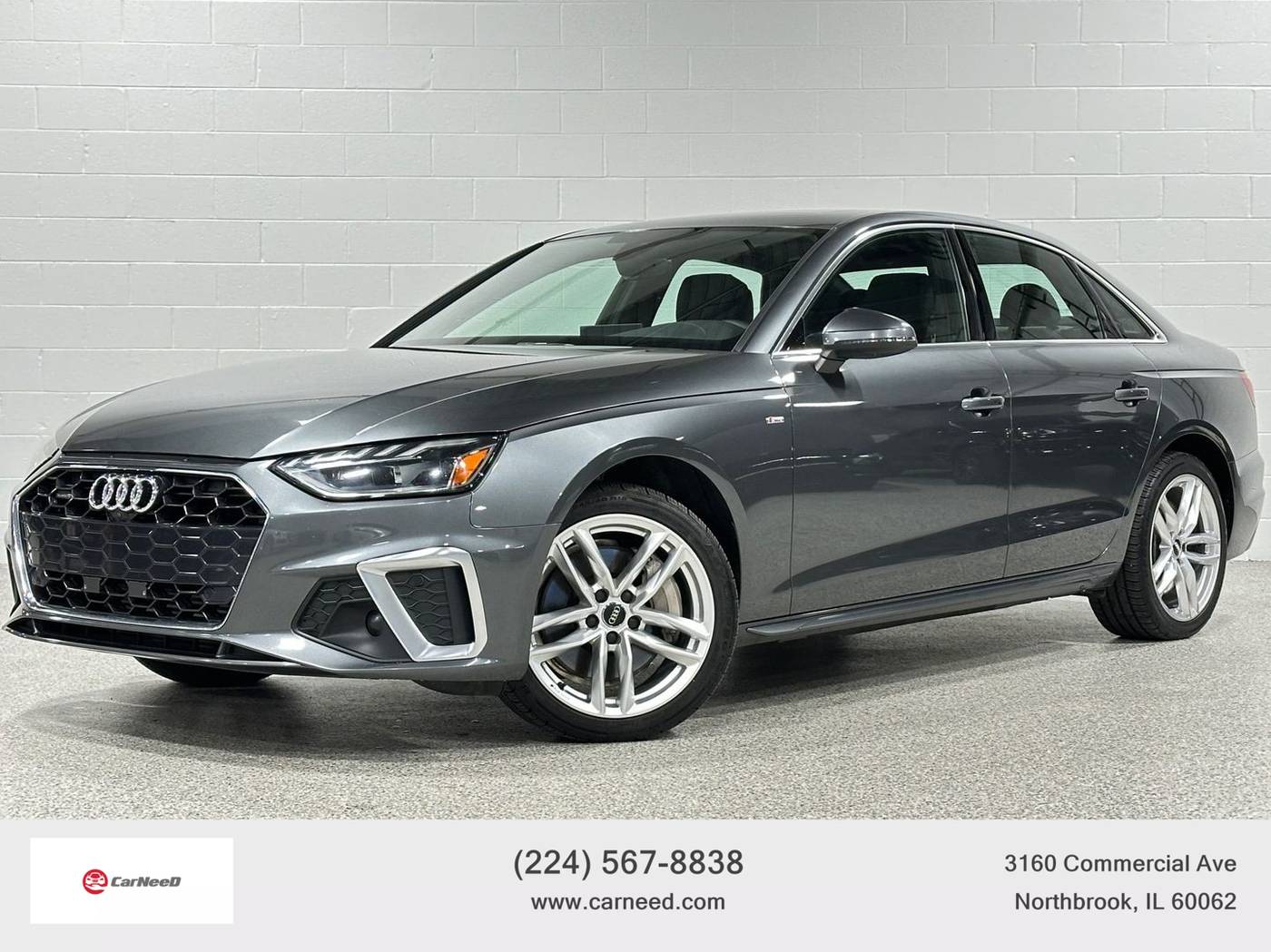 2021 Audi A4 S line Premium Plus — Sedan — 60,574 mi — Northbrook, IL