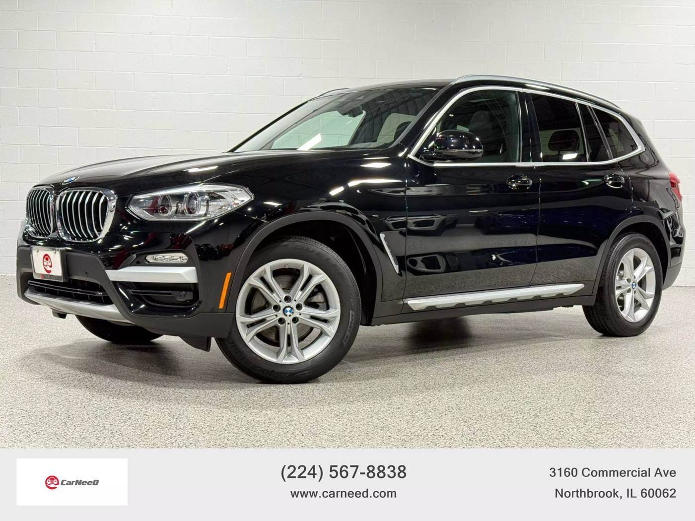 2019 BMW X3 30i — SUV — 47,585 mi — Northbrook, IL