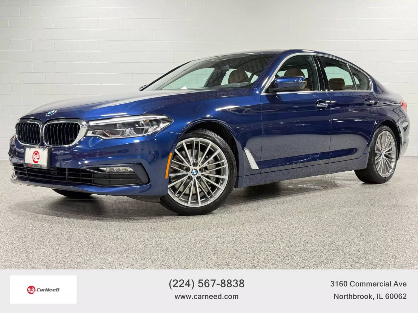 2018 BMW 5 Series 540i — Sedan — 80,194 mi — Northbrook, IL