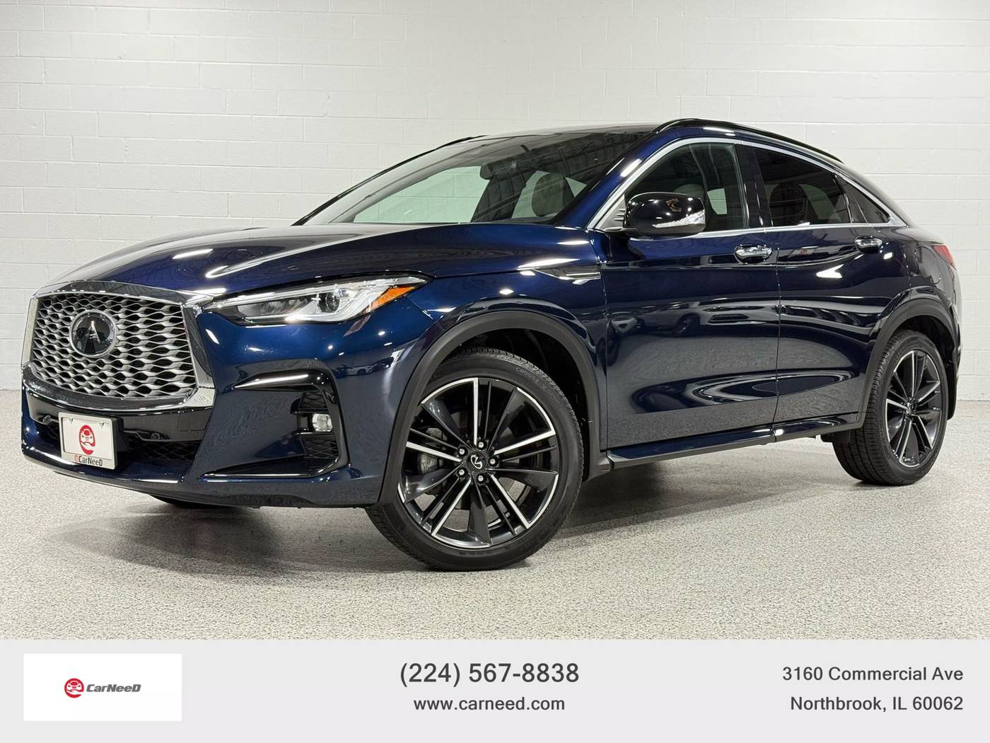 2022 INFINITI QX55 LUXE — SUV — 38,288 mi — Northbrook, IL
