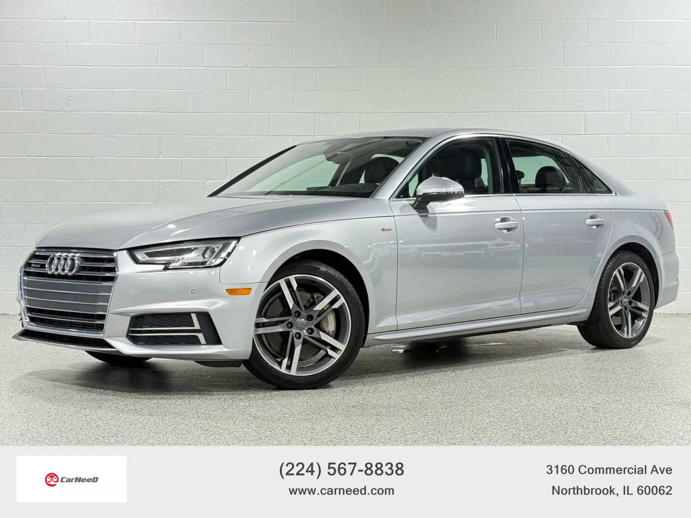 2018 Audi A4 Premium Plus — Sedan — 96,688 mi — Northbrook, IL