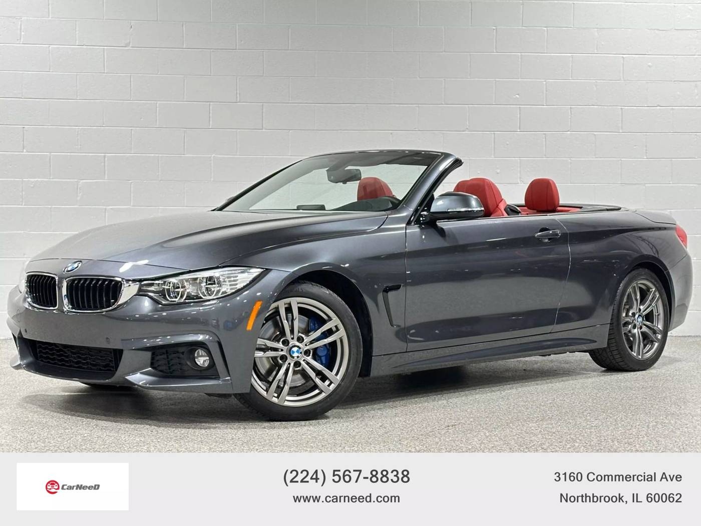 2015 BMW 4 Series 428i — Convertible — 38,976 mi — Northbrook, IL