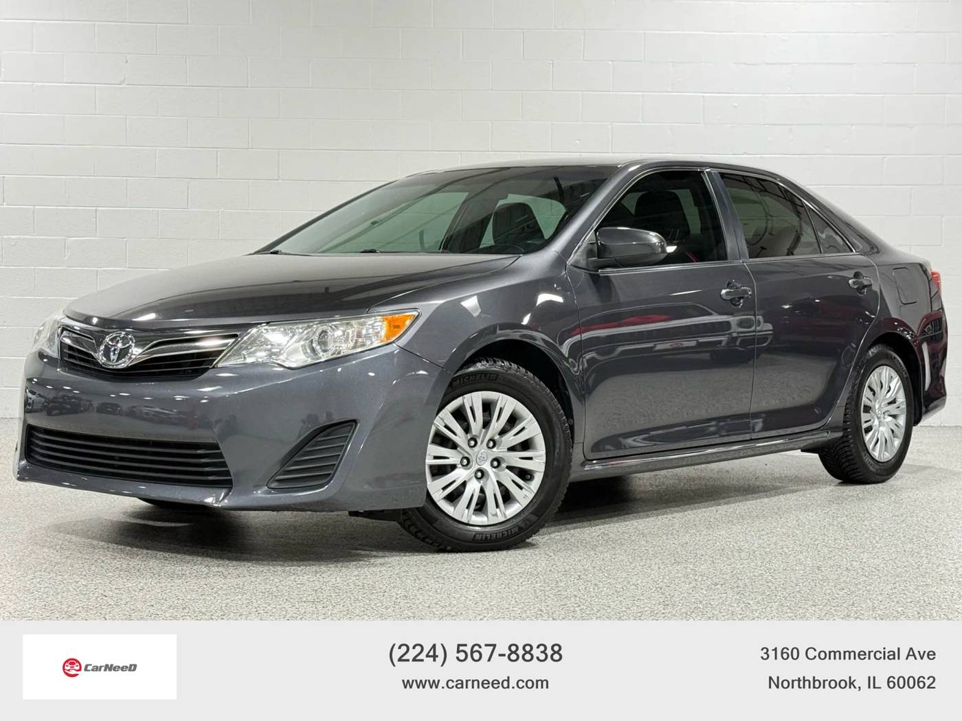 2012 Toyota Camry LE — Sedan — 127,538 mi — Northbrook, IL