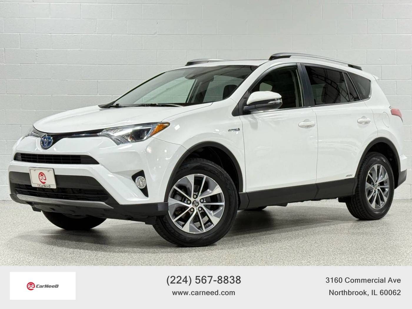 2017 Toyota RAV4 Hybrid XLE — SUV — 100,477 mi — Northbrook, IL