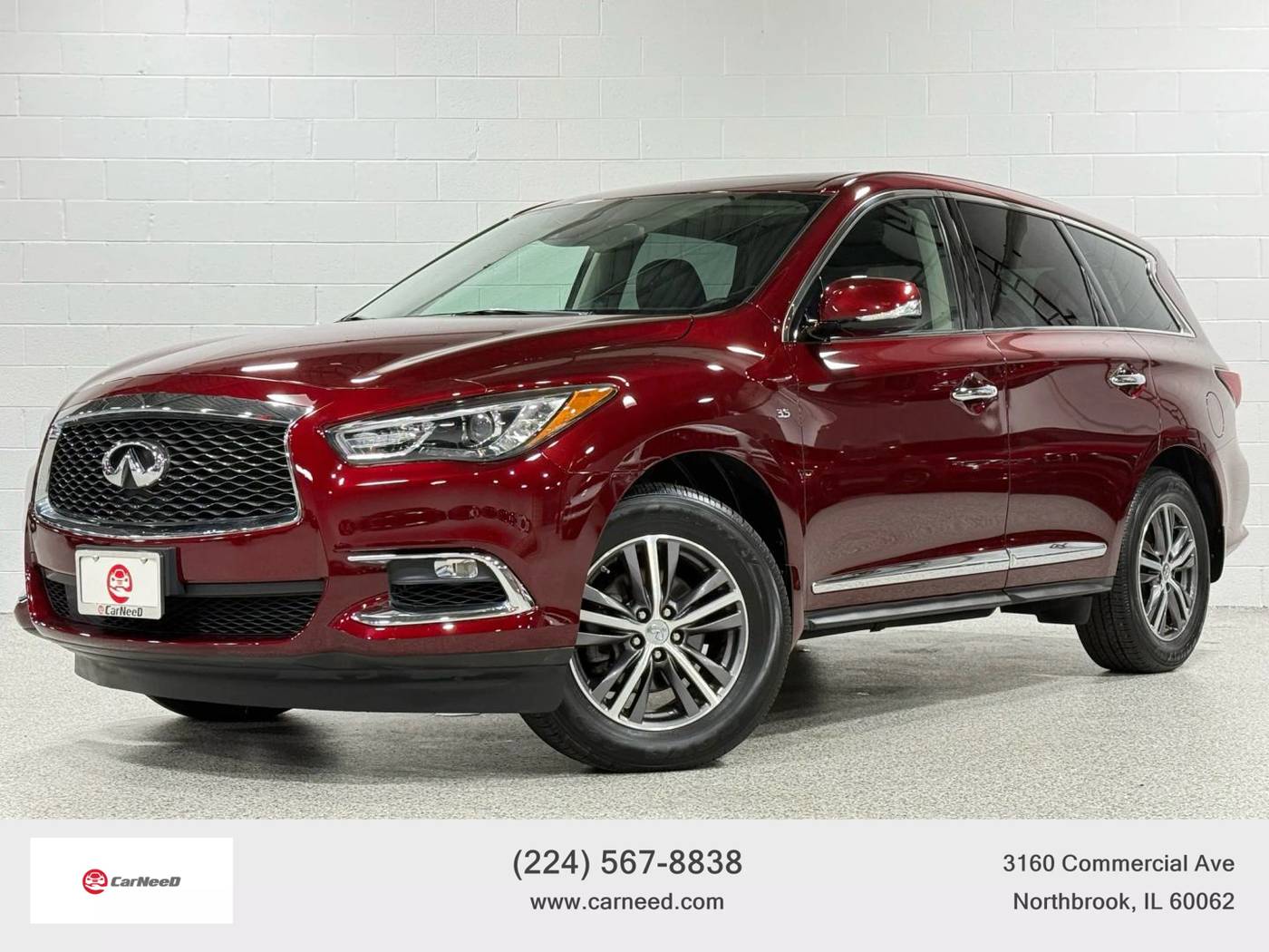 2019 INFINITI QX60 PURE — SUV — 57,563 mi — Northbrook, IL